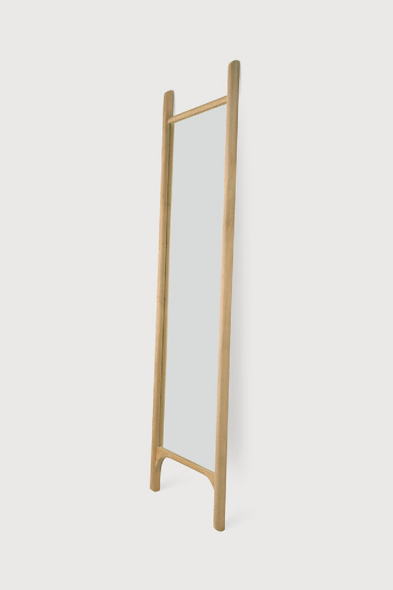 Oak Framed Floor Mirror | Ethnicraft PI | Oroatrade.com