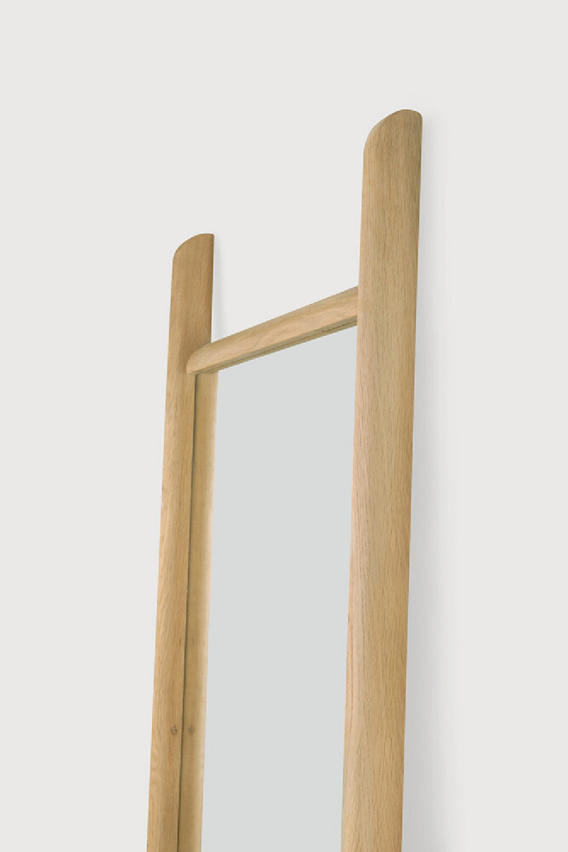 Oak Framed Floor Mirror | Ethnicraft PI | Oroatrade.com