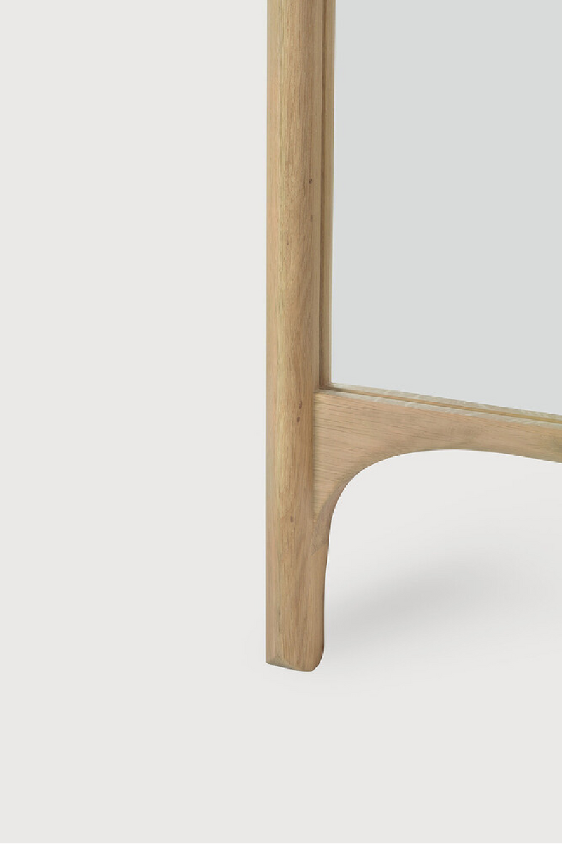 Oak Framed Floor Mirror | Ethnicraft PI | Oroatrade.com