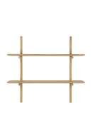 Curved Wood Wall Shelf | Ethnicraft PI | Oroatrade.com