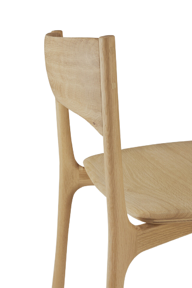 Sleek Handcrafted Dining Chair | Ethnicraft PI | Oroatrade.com