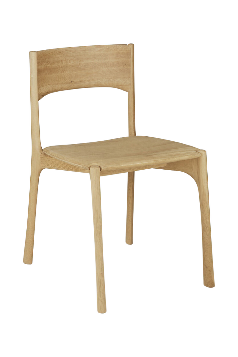 Sleek Handcrafted Dining Chair | Ethnicraft PI | Oroatrade.com