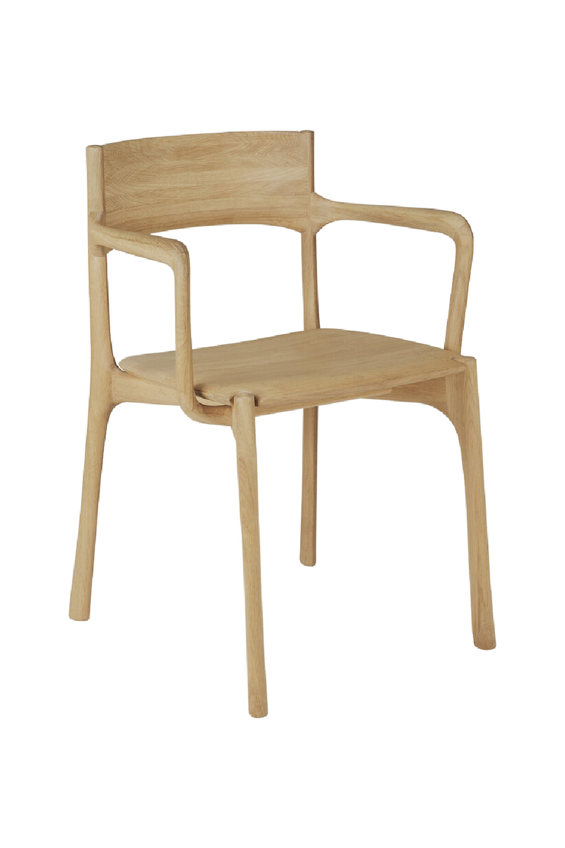 Sleek Handcrafted Dining Chair | Ethnicraft PI | Oroatrade.com