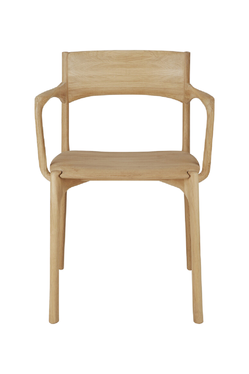 Sleek Handcrafted Dining Chair | Ethnicraft PI | Oroatrade.com