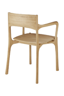 Sleek Handcrafted Dining Chair | Ethnicraft PI | Oroatrade.com