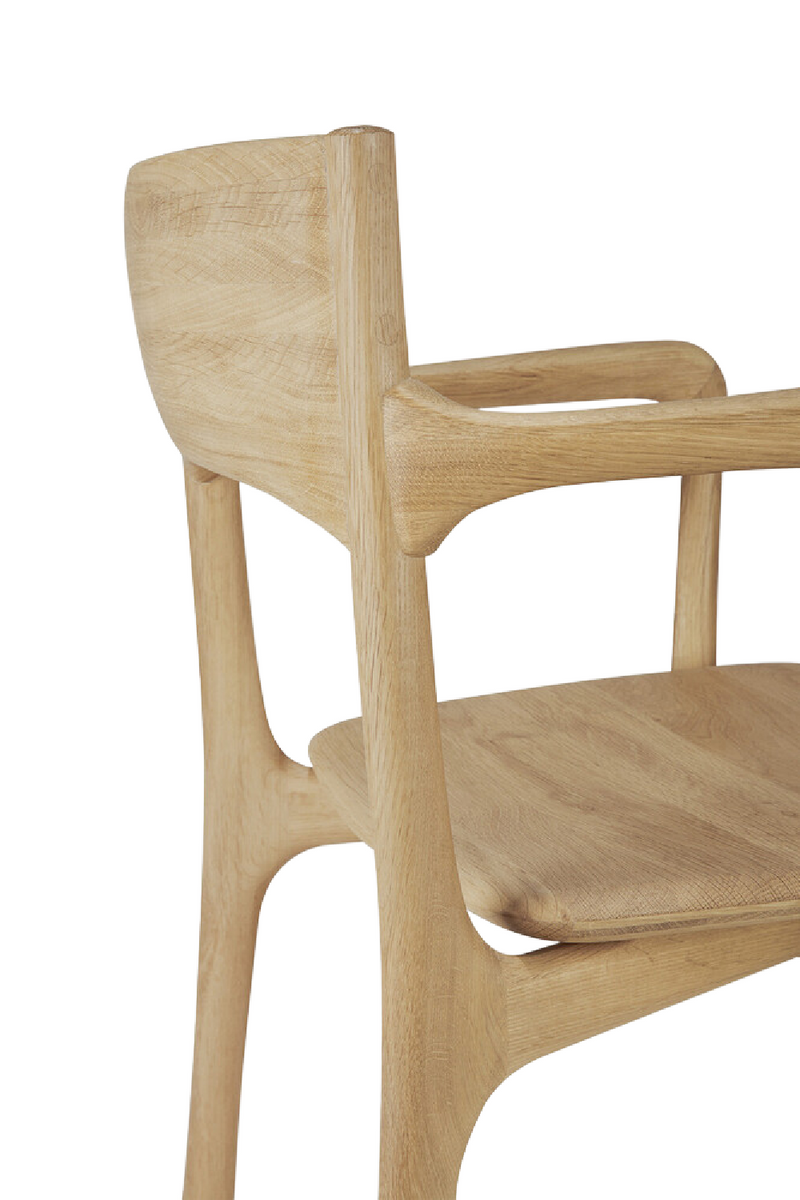 Sleek Handcrafted Dining Chair | Ethnicraft PI | Oroatrade.com