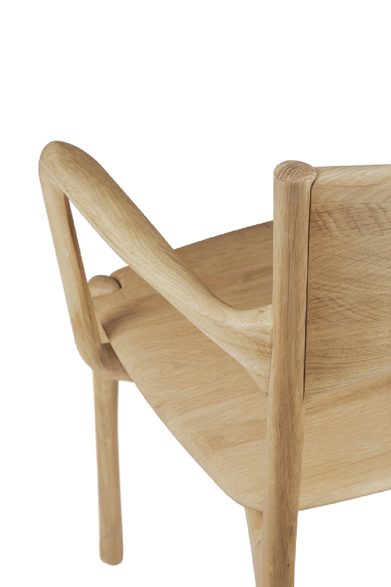 Sleek Handcrafted Dining Chair | Ethnicraft PI | Oroatrade.com