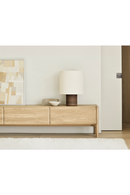 Curved Wood TV Cupboard | Ethnicraft PI | Oroatrade.com