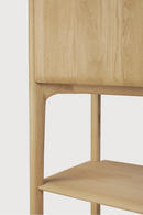 Natural Oak 2-Door Cupboard | Ethnicraft Pi | Oroatrade.com