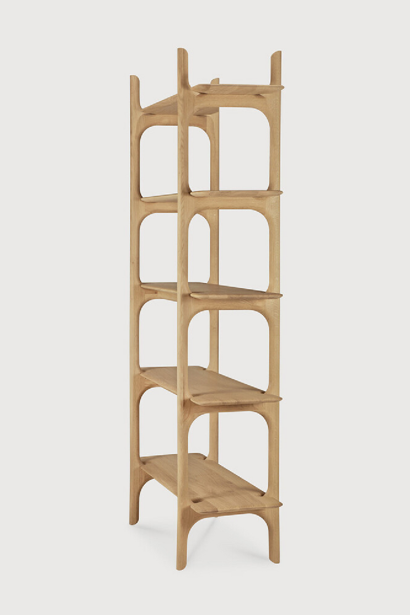 Curved Wood Rack | Ethnicraft PI | Oroatrade.com