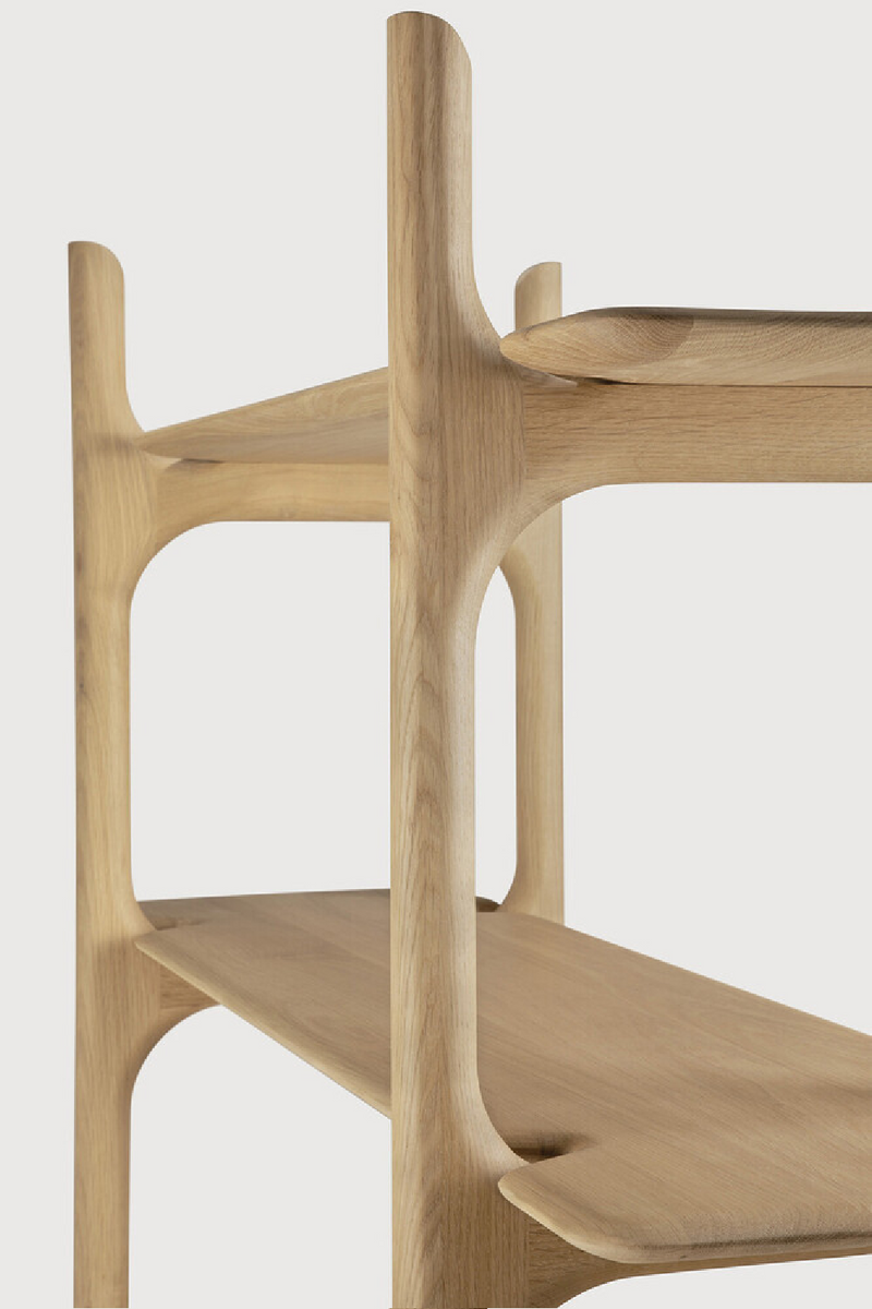 Curved Wood Rack | Ethnicraft PI | Oroatrade.com