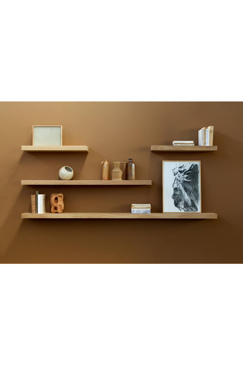 Oiled Oak Wall Shelf | Ethnicraft Wall | Oroatrade.com