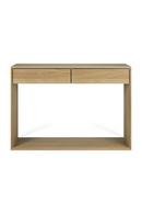 Oak 2-Drawer Console Table | Ethnicraft Nordic | Oroatrade.com