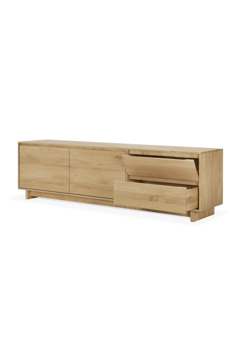 Oiled Oak TV Cabinet | Ethnicraft Wave