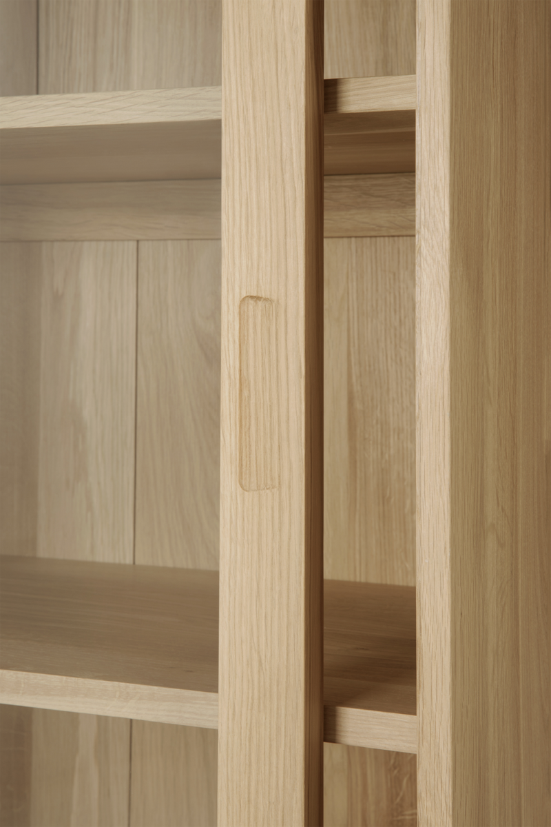 Oak Sliding Door Cabinet | Ethnicraft Wave