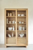 Oak Sliding Door Cabinet | Ethnicraft Wave