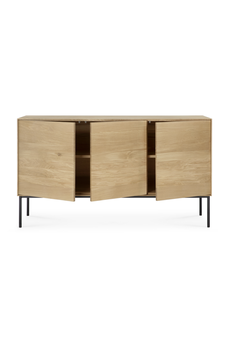 Modern Varnished Oak Sideboard | Ethnicraft Whitebird