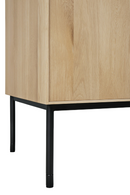 1-Door Oak Wood Cabinet | Ethnicraft Whitebird | OROA TRADE