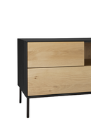 Varnished Oak Media Unit | Ethnicraft Blackbird | Oroatrade.com