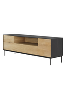 Varnished Oak Media Unit | Ethnicraft Blackbird | Oroatrade.com