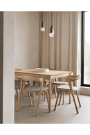 Cushioned Scandinavian Dining Chair | Ethnicraft Bok | Oroatrade.com