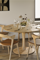 Cushioned Scandinavian Dining Chair | Ethnicraft Bok
