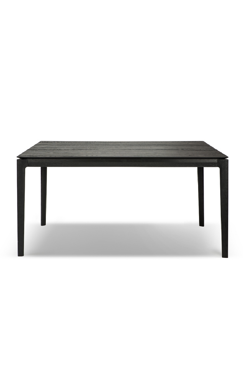 Black Oak Minimalist Dining Table | Ethnicraft Bok | Oroatrade.com