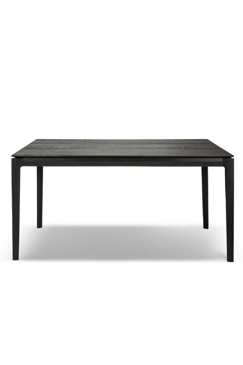 Black Oak Minimalist Dining Table | Ethnicraft Bok | Oroatrade.com