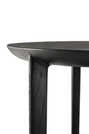 Circular Tiered Black Oak Side Table | Ethnicraft Bok ‚îÇ Oroatrade.com