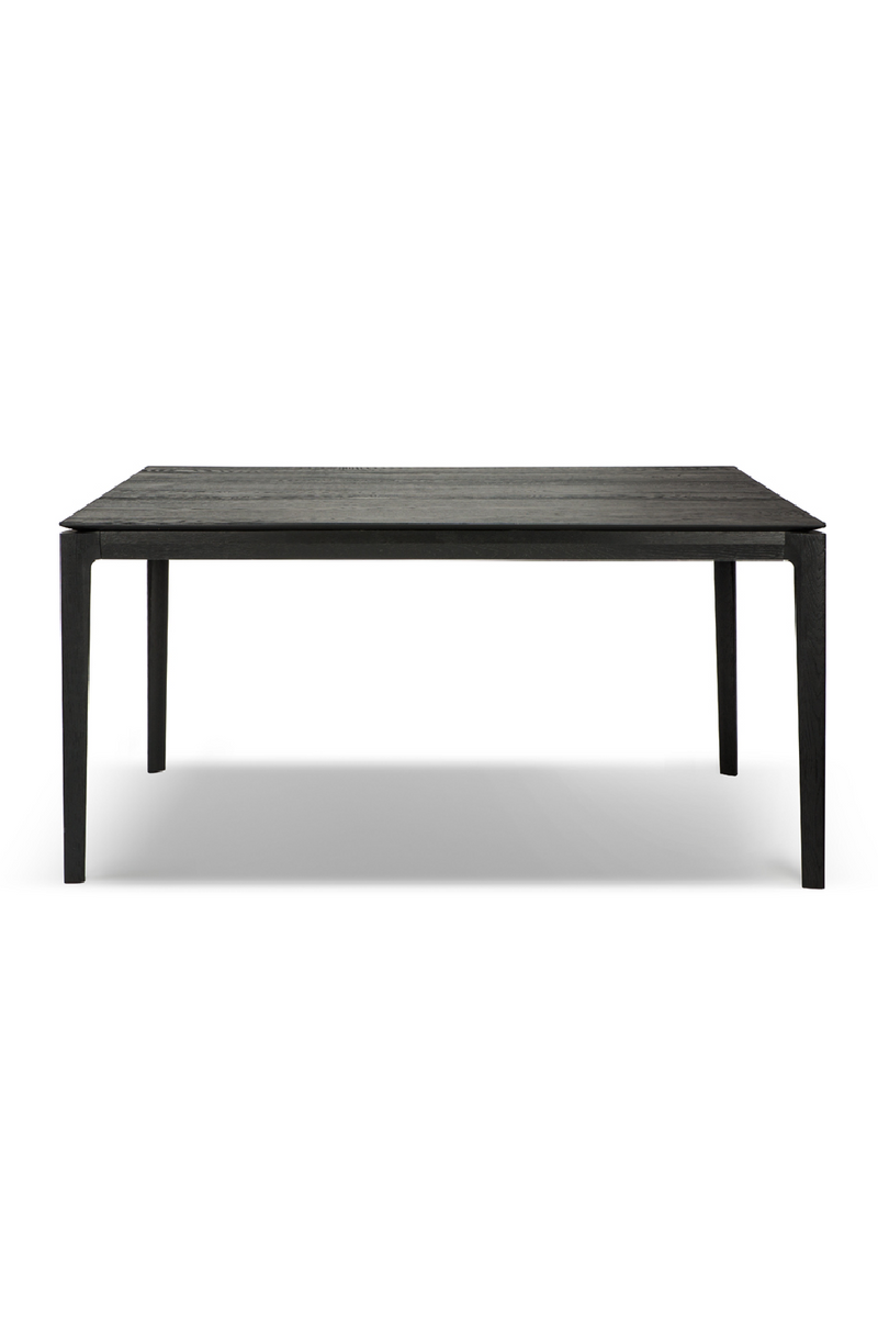 Black Oak Minimalist Dining Table | Ethnicraft Bok | Oroatrade.com