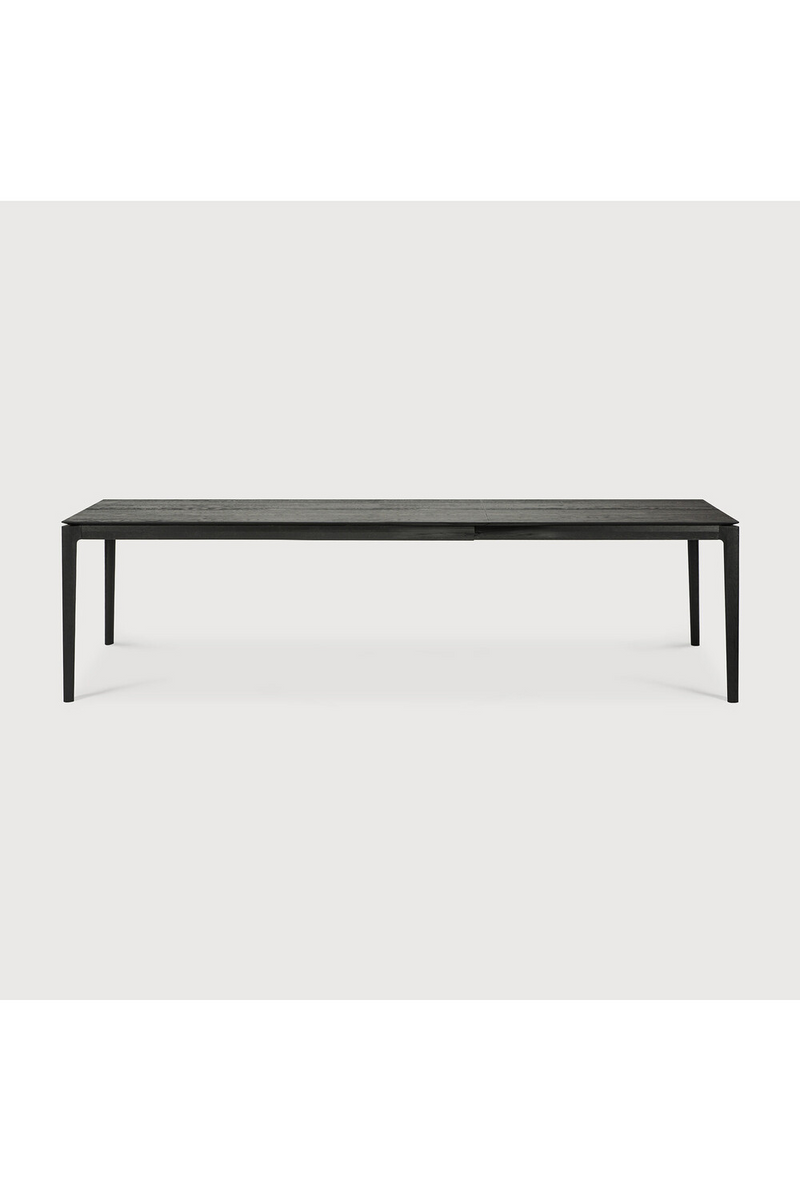 Extendable Black Oak Dining Table | Ethnicraft Bok | Oroatrade.com