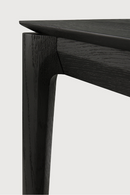 Extendable Black Oak Dining Table | Ethnicraft Bok | Oroatrade.com