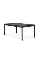 Extendable Black Oak Dining Table | Ethnicraft Bok | Oroatrade.com