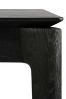 Extendable Black Oak Dining Table | Ethnicraft Bok | Oroatrade.com
