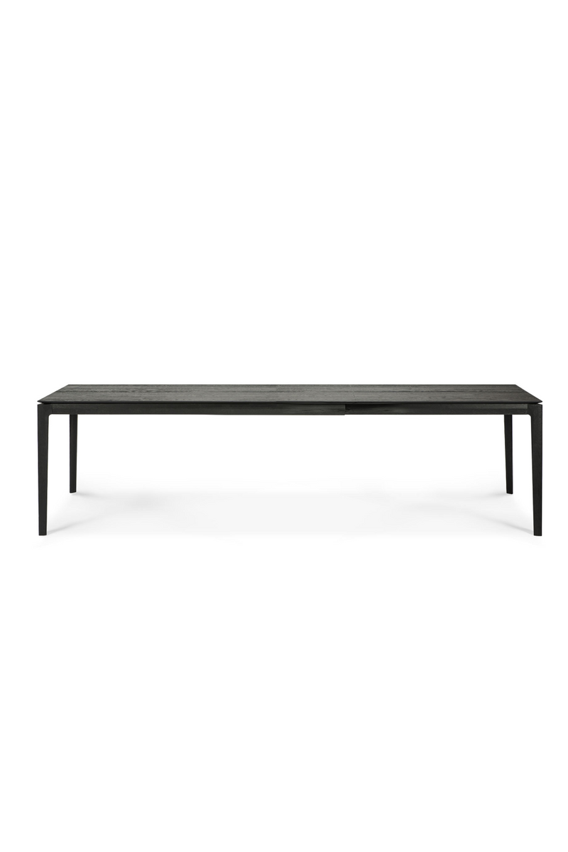 Extendable Black Oak Dining Table | Ethnicraft Bok | Oroatrade.com