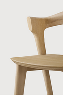 Curved Oak Bar Stool | Ethnicraft Bok | Oroatrade.com