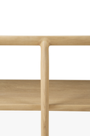 Solid Oak Oval Coffee Table | Ethnicraft Bok | Oroatrade.com