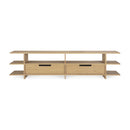 Varnished Teak TV Cupboard | Ethnicraft Kabuki | Oroatrade.com