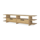 Varnished Teak TV Cupboard | Ethnicraft Kabuki | Oroatrade.com