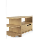 Varnished Teak TV Cupboard | Ethnicraft Kabuki | Oroatrade.com