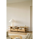 Varnished Teak TV Cupboard | Ethnicraft Kabuki | Oroatrade.com