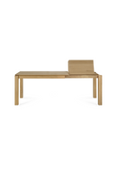 Oiled Oak Extendable Dining Table | Ethnicraft Slice | OROA TRADE