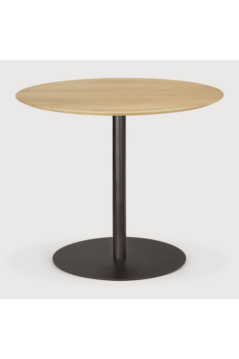 Round Pedestal Dining Table | Ethnicraft Blend | Oroatrade.com