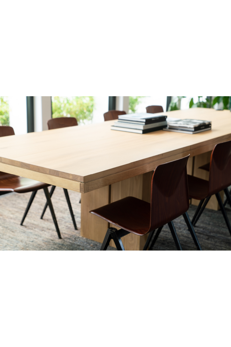 Scandinavian Extendable Oak Dining Table  | Ethnicraft Double