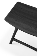 Black Oak Accent Stool | Ethnicraft Osso | Oroatrade.com