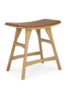Upholstered Oak Dining Stool | Ethnicraft Osso | Oroatrade.com