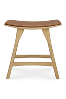 Upholstered Oak Dining Stool | Ethnicraft Osso | Oroatrade.com