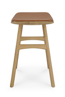 Upholstered Oak Dining Stool | Ethnicraft Osso | Oroatrade.com