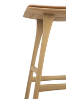 Modern Upholstered Oak Counter Stool | Ethnicraft Osso | Oroatrade.com