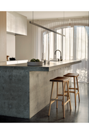 Modern Upholstered Oak Counter Stool | Ethnicraft Osso | Oroatrade.com